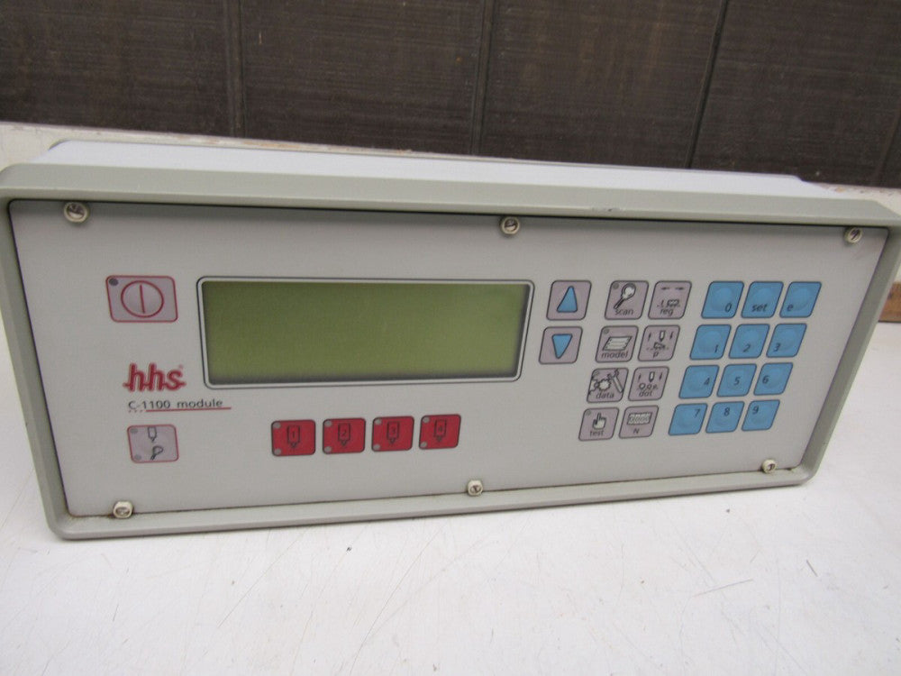 BAUMER HHS C-1100 COLD GLUE CONTROLLER FOR BOBST XLNT USED TAKEOUT !! M/O !!!