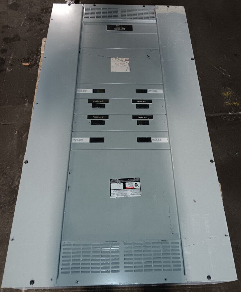 SIEMENS S4E60ML400ETS 400 AMP MAIN LUG S4 PANEL BOARD 480/277 VAC 3Ø 4W