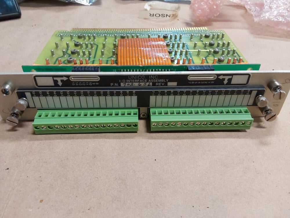 UNICO 702-656 I/O Interface Assembly Module 