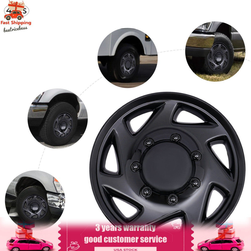4pcs Hub Caps Van Full Wheel Covers For Ford Econoline E250 E350 E450 99-18