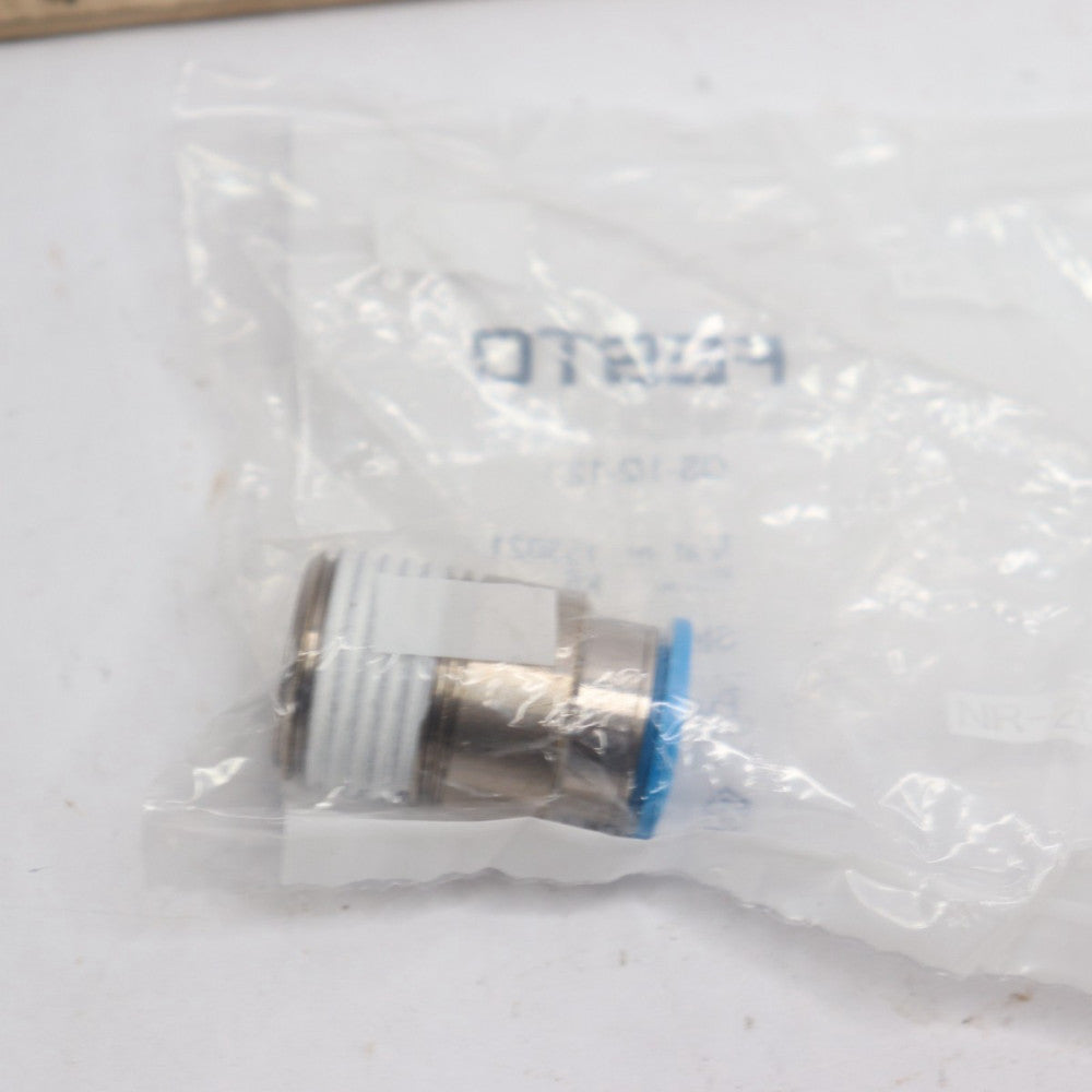 Festo Push-in Fitting Straight Threaded 1/2 Male x 12 MM QS-1/2-12-I