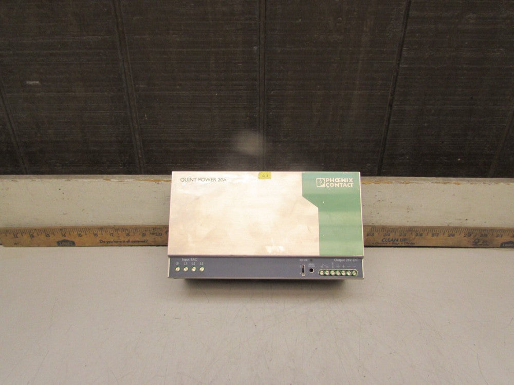PHOENIX CONTACT QUINT-PS-3X400-500VAC/24DC/20/F , POWER SUPPLY, NIB! MAKE OFFER!