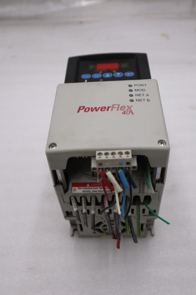 ALLEN BRADLEY 25B-D4P0N104 PowerFlex 525 AC Drive 2.0 HP STOCK H1239