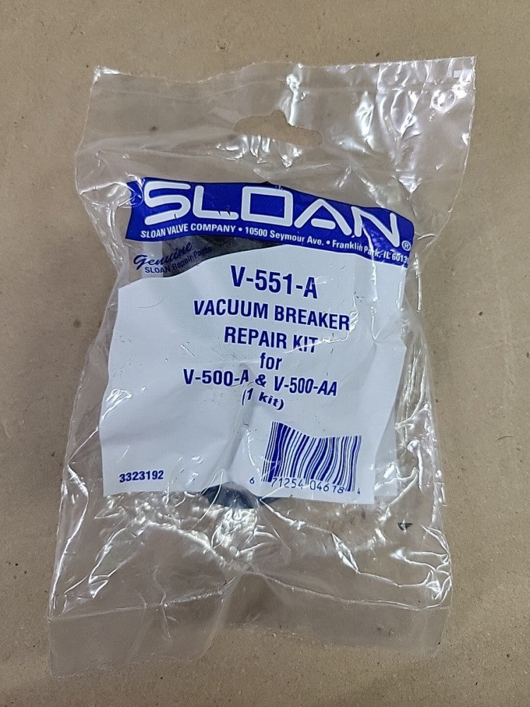 New Sloan V-551-A  Vacuum Breaker Repair Kit for V-500-A