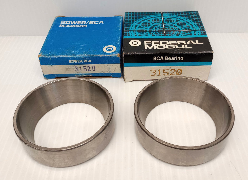 Bower BCA 31520 Federal Mogul Tapered Bearing Cup/Race Bower 31520 (Pack Of 2)