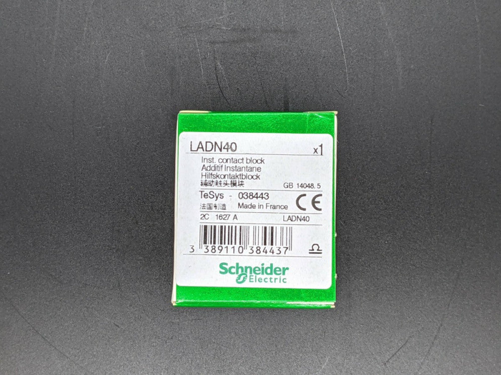 Schneider Electric Telemecanique LADN40 4NO Top Mount Aux Contact
