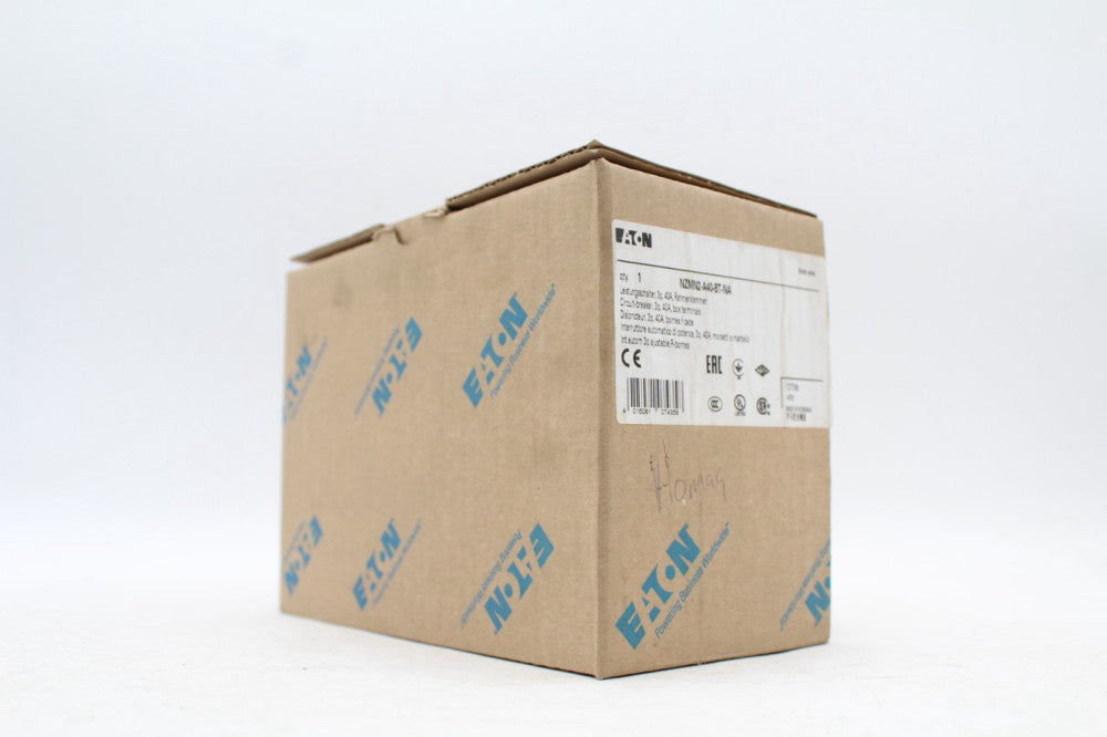 Eaton NZMN2-A40-BT-NA 3-Pole Adjustable Circuit Breaker