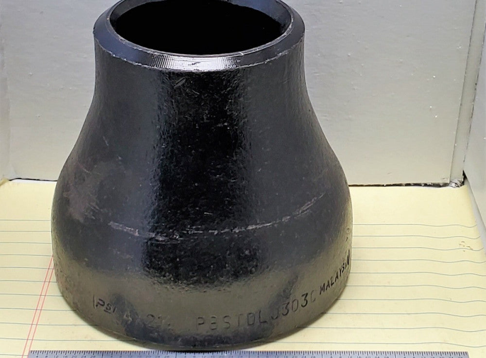4" X 2 ½” Schedule 40 (STD) Butt-Weld Concentric Reducer Steel WPB [D3S4]   