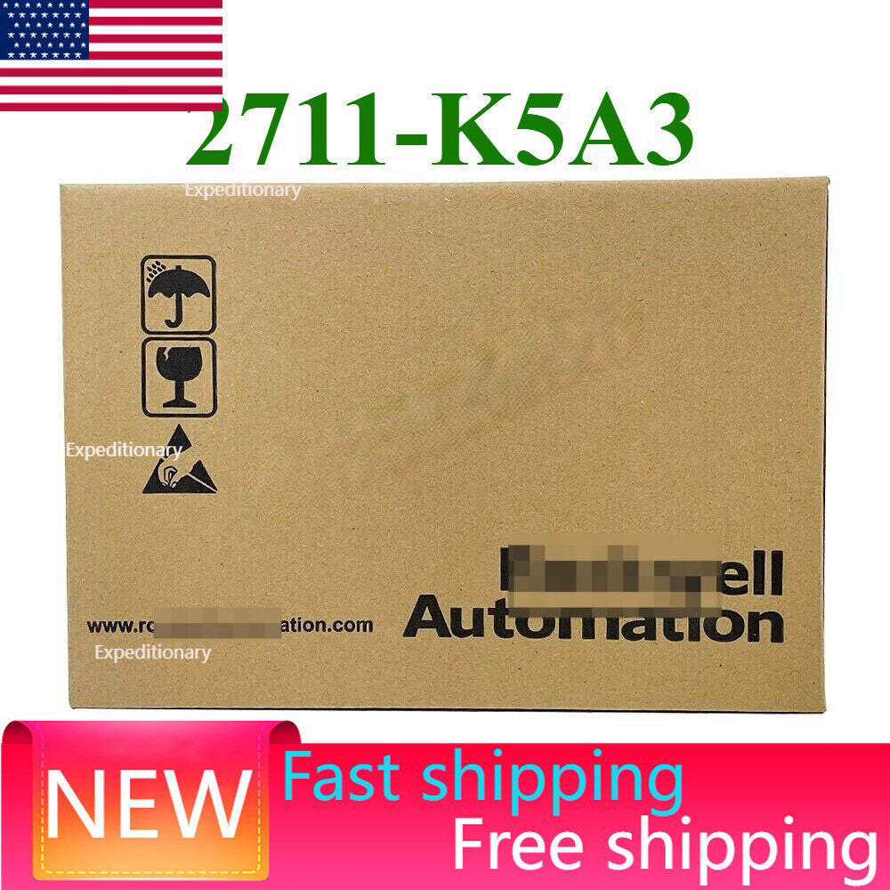 Allen Bradley 2711-K5A3 PanelView 550 with DH485 FRN 4.46 2711K5A3 US Free Tax