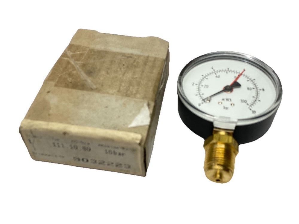 Wika 9032223 Pressure Gauge 10 Bar 111.10.80