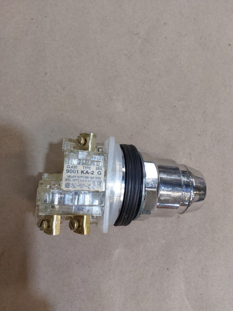 Allen-Bradley 9001KA-2 Ser G & 9001 KA-1 SER. G Contact Block (NO KEYS)