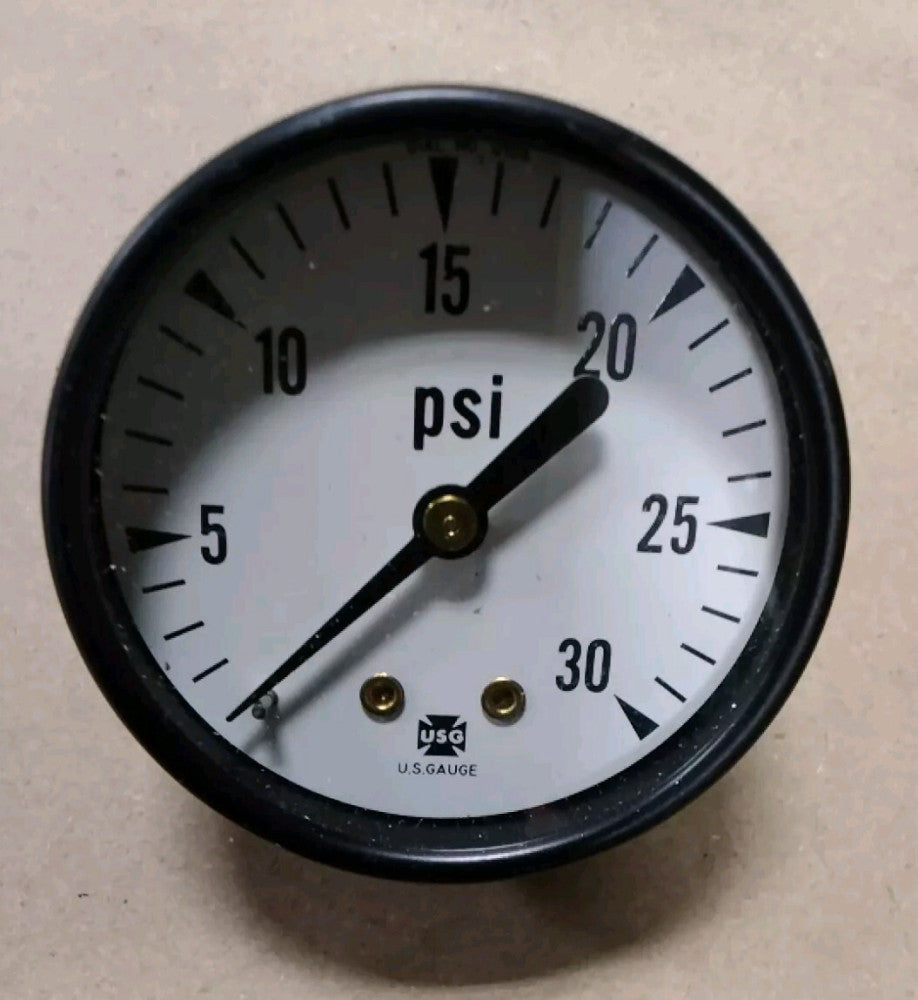Ametek 050653 P500 Pressure Gauge 30 PSI,  2" Face 1/8" CBM F102
