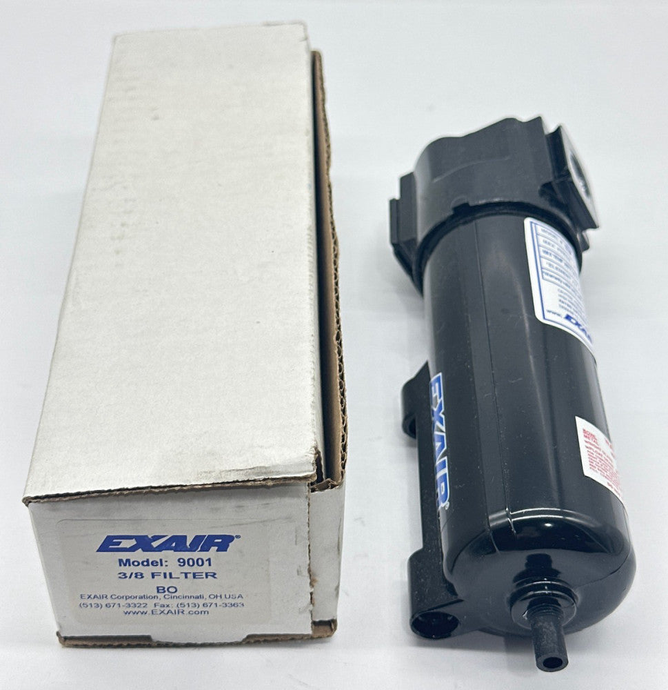 Exair MODEL 9001 Drain Filter Separator, 3/8NPT 