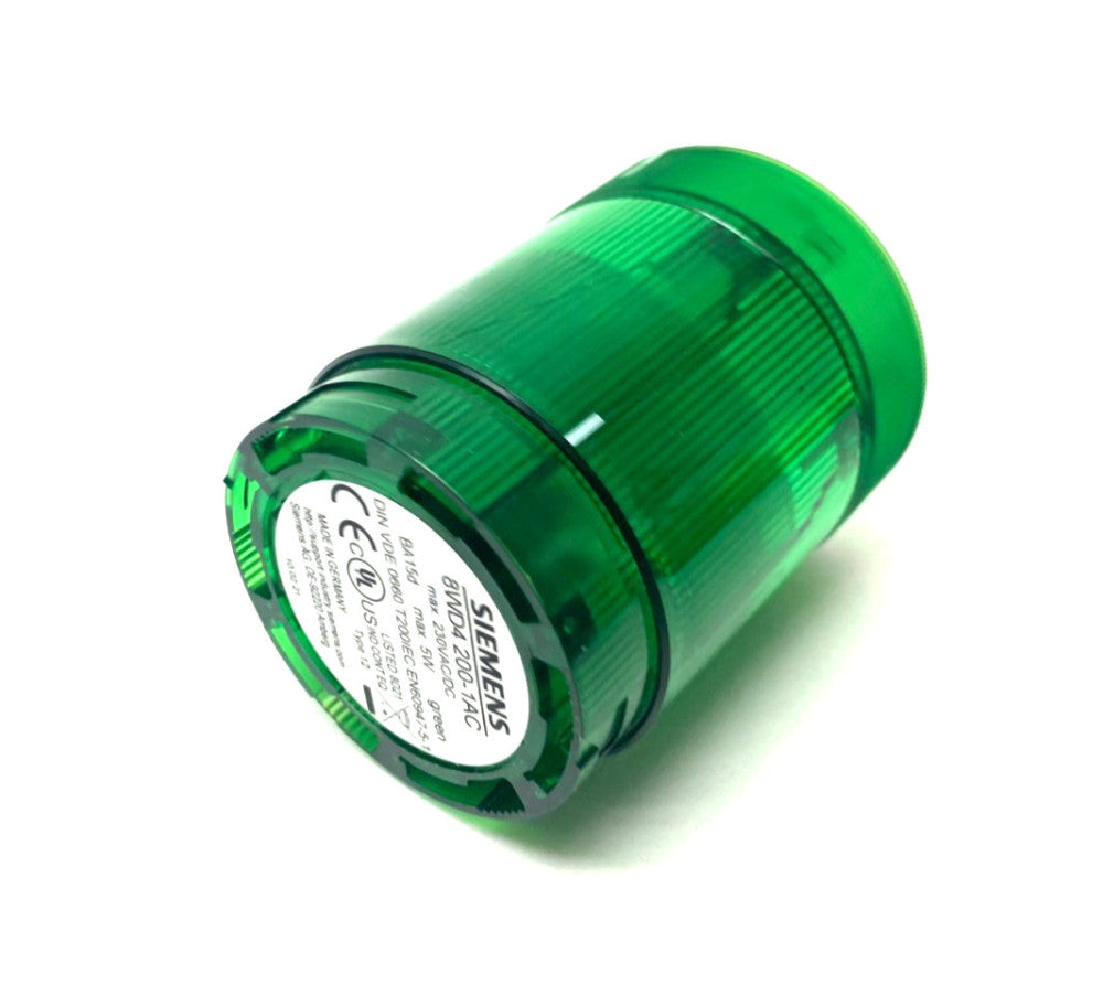 Siemens 8WD4 200-1AC 50mm Steady-Light Element Green 12-230V AC/DC