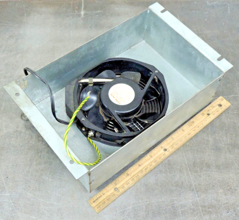 Fanuc A90L-0001-0396 AC Fan Motor 50/60 Hz 20W 200V AC w/ Enclosure