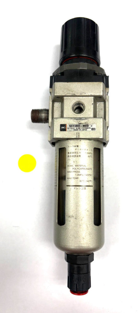 SMC PNEUMATIC FILTER REGULATOR NAW3000-NO20