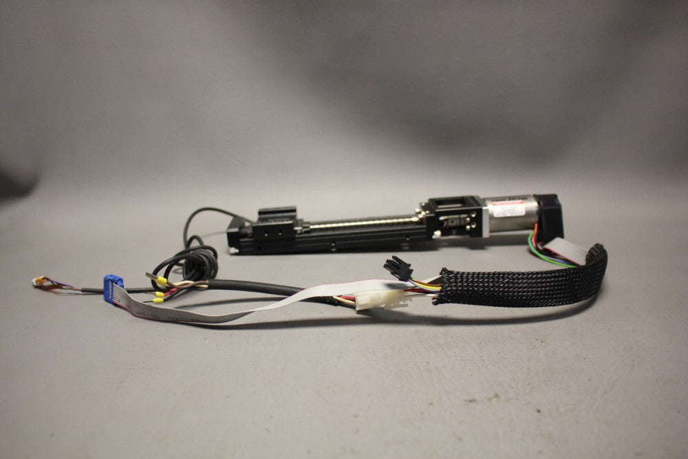MISUMI LX20 LINEAR STAGE ACTUATOR W/ MAXON 305658 MOTOR HEDL-5540