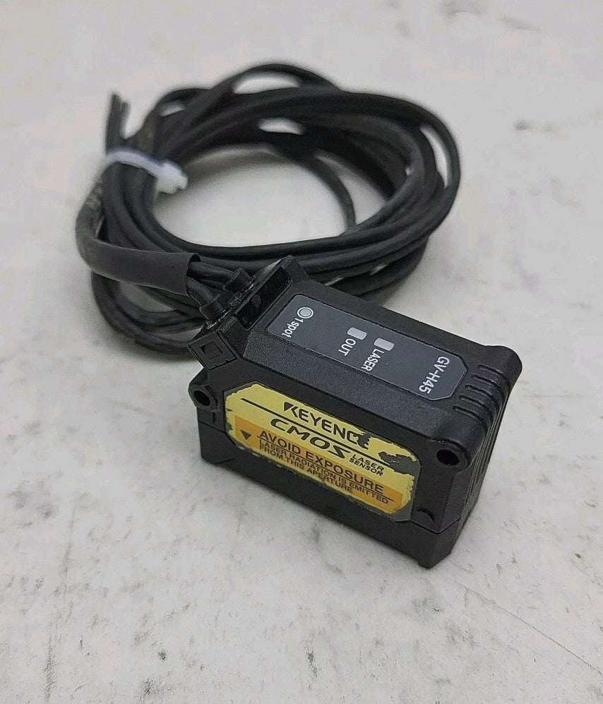 Keyence GV-H45 CMOS Laser Sensor GV Series 84" Cable