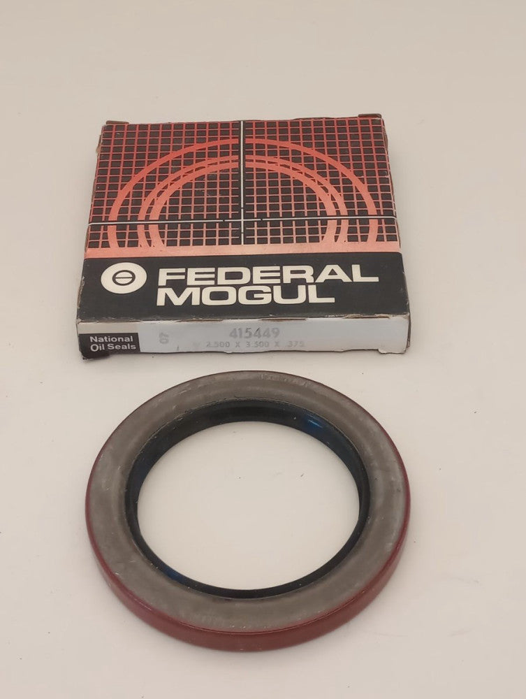 National 415449 Oil Seal 2.500" ID X  3.500" OD X 0.375" W