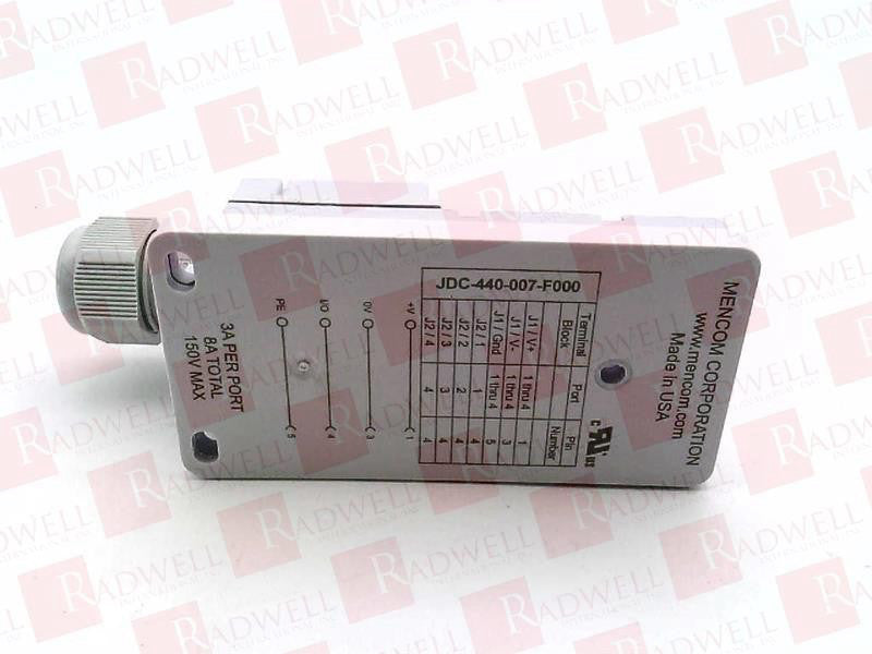 MENCOM JDC-440-007-F000 / JDC440007F000 (BRAND NEW)