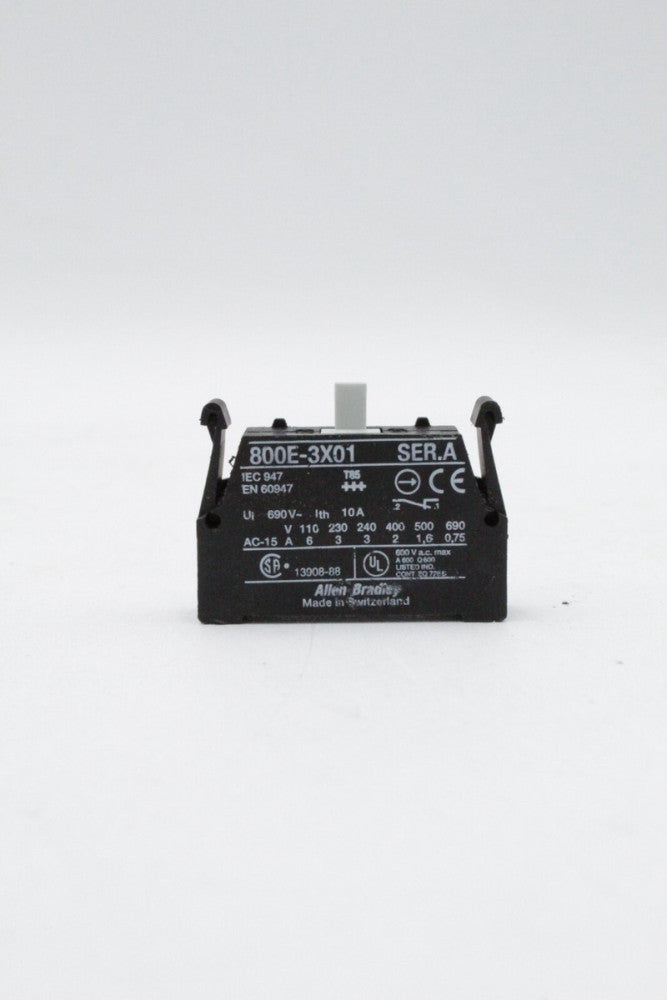 Allen-Bradley 800E-3X01 Contact Block