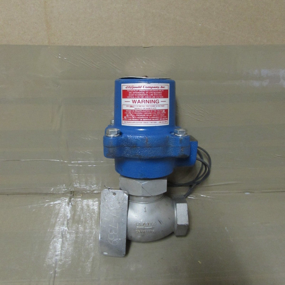 J.D. GOULD, KXS-3T2, 1" GENERAL PURPOSE AIR CONTROL VALVE, N/NIB! MAKE OFFER!