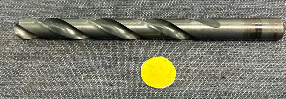 CLE-MAX HSS-E 2 FLUTE DRILL BIT  CUT DIAMETER 1/2"  LOC 4-3/4" OAL 6-1/4"