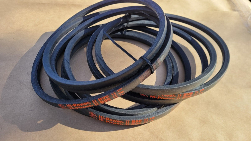 Lot of 3 Gates B96 Hi-Power II V Belt 99" Outside Length