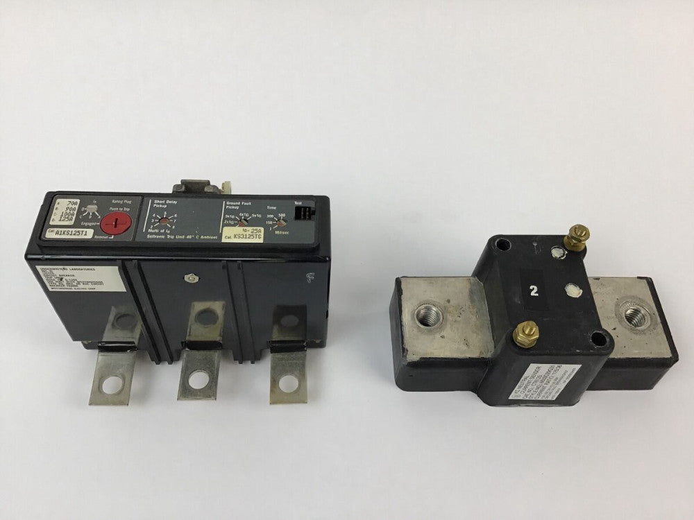 WESTINGHOUSE ELEC. GROUND FAULT TRIP UNIT (CTK125+A1KS125T1+ KS3125TG)