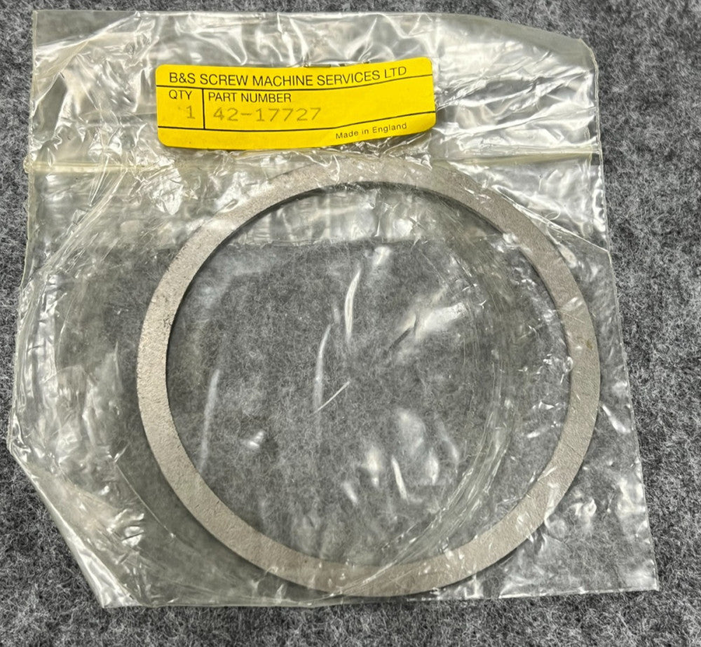 BROWN & SHARPE 42-17727 WASHER ID 2-3/4" OD 3-1/8" THICKNESS 1/16"
