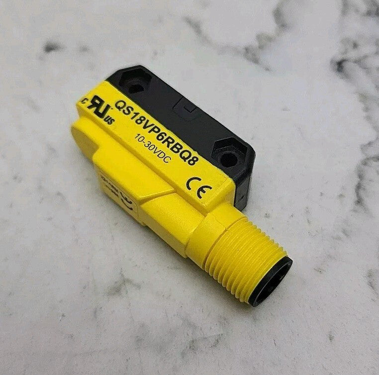 Banner Engineering QS18VP6RBQ8 Photoelectric Sensor Receiver 10-30 Vdc PNP Used
