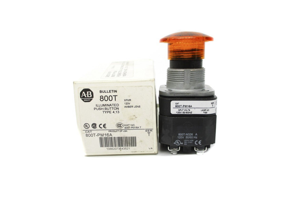ALLEN BRADLEY 800T-PM16A SER. T (WH) NSMP