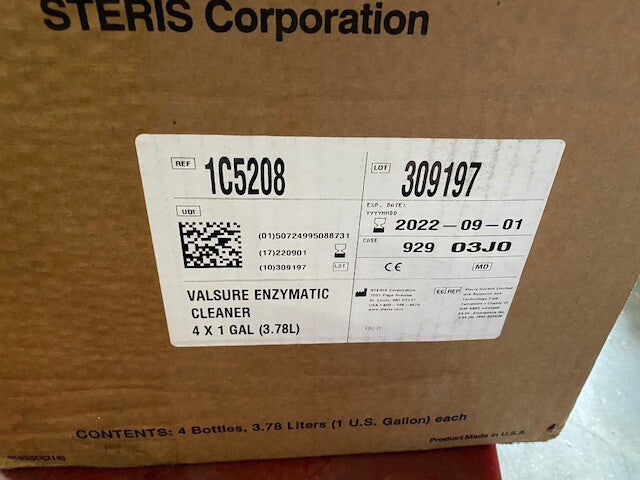 (4 Gallons) VALSURE ENZYMATIC CLEANER, Exp 09/01/2022
