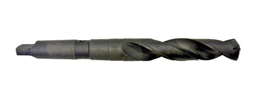 #3 MORSE TAPER SHANK DRILL BIT, SPIRAL 2 FLUTE, OAL 9-3/4"