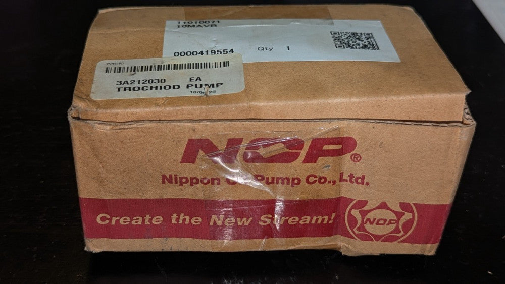 Nippon Oil Pump Co Trochoid Pump TOP-MAVB NIB