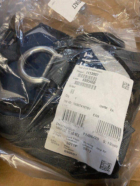 3M DBI-SALA ExoFit NEX Vest Harness Quick-Connect Chest and Legs, LG 1113007