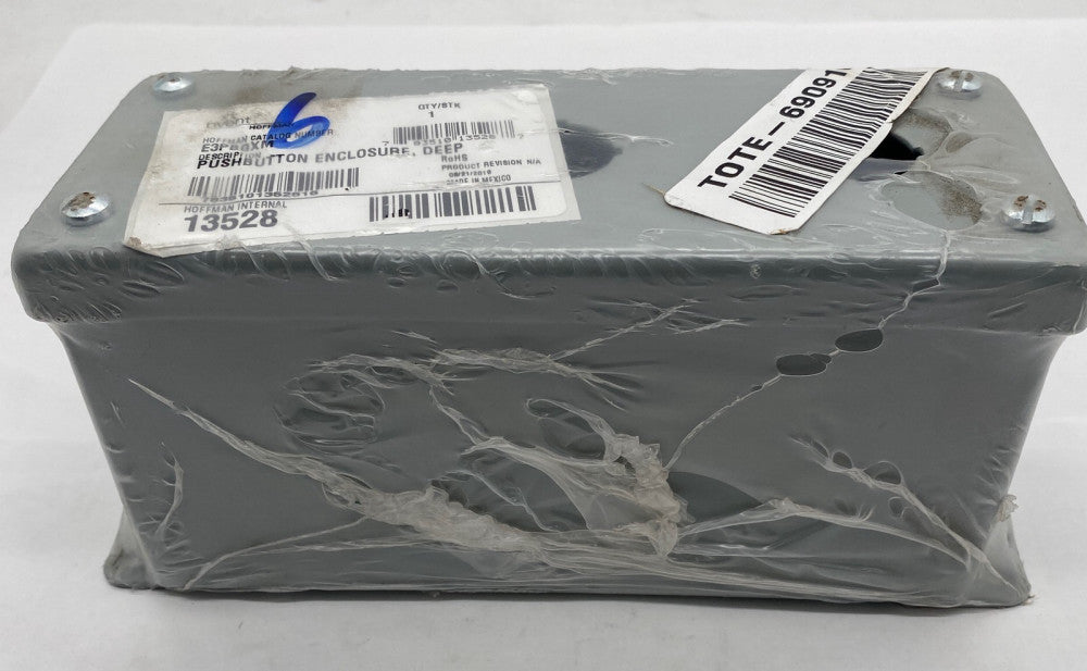 NEW Hoffman E3PBGXM Nvent Pushbutton Enclosure 