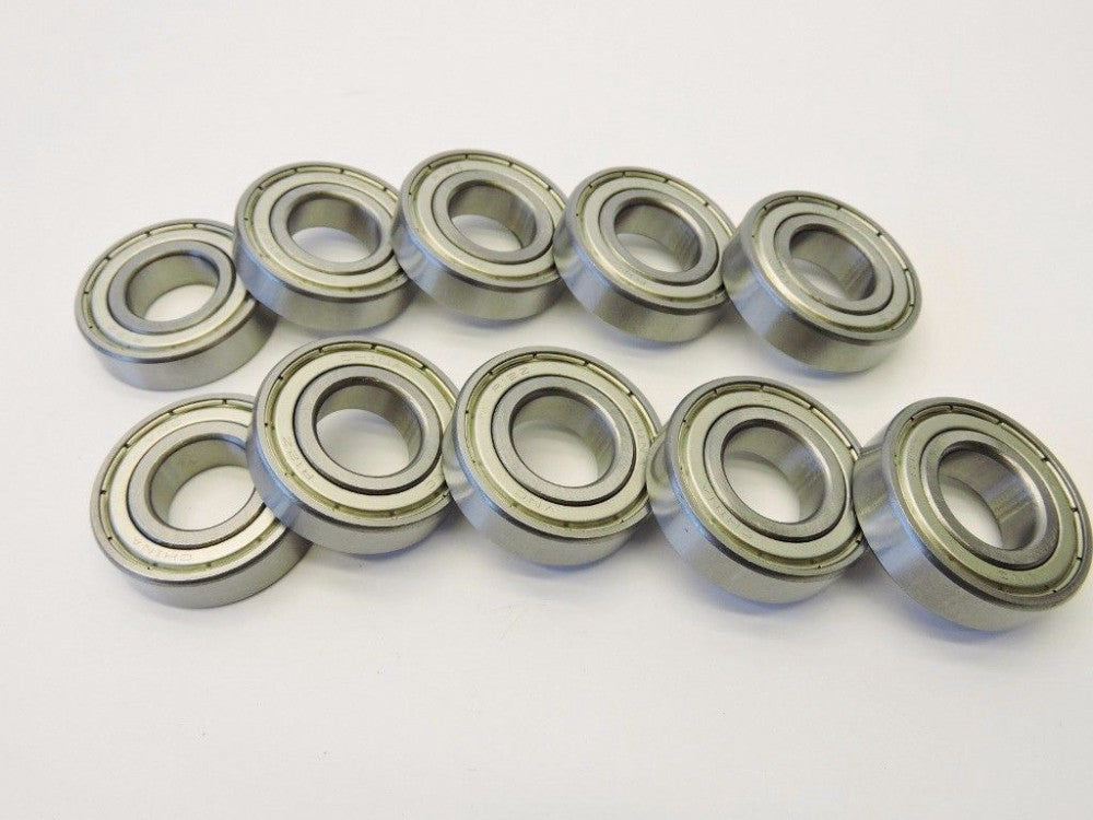 (10) VNC R12Z Ball Bearing Shielded Deep Groove 3/4" x 1 5/8" x 7/16" Stainless