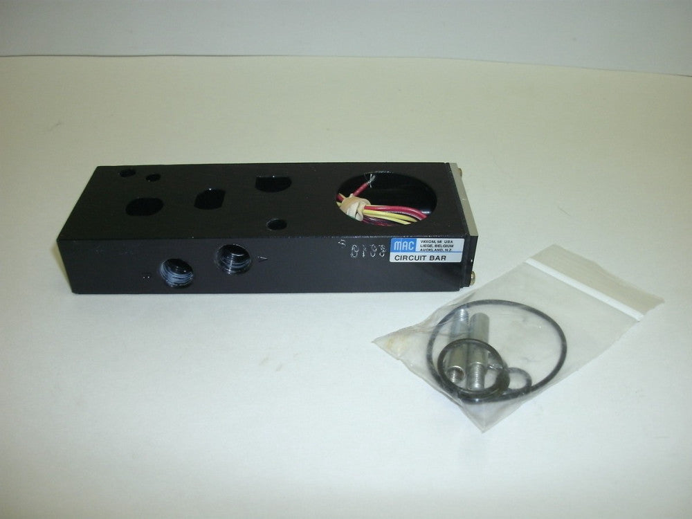MAC K000302201 CIRCUIT BAR WITH RUBBER O-RINGS NEW NO BOX
