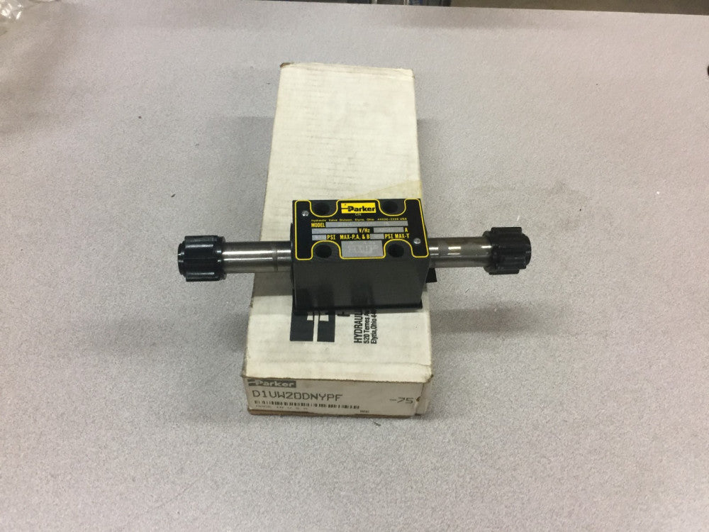 NEW IN BOX PARKER SOLENOID VALVE D1VW20DNYPF-75
