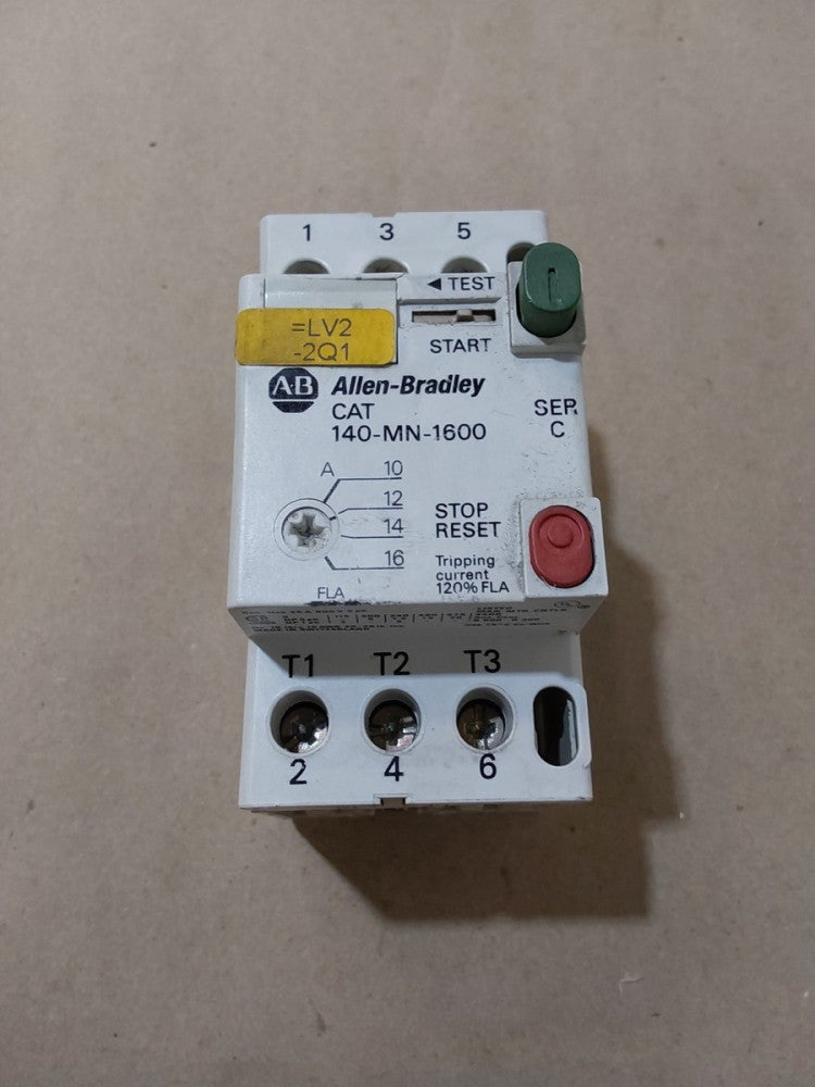 Allen-Bradley 140-MN-1600 Manual Starter