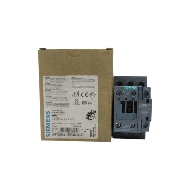 SIEMENS 3RT2024-1BB40-0CC0 24V NSMP