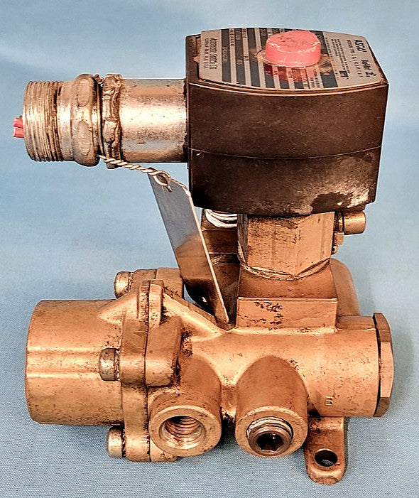 ASCO SOLENOID VALVE M/N: EF8344G70M0 WATTS: 10.1  PIPE: 1/4" FNPT
