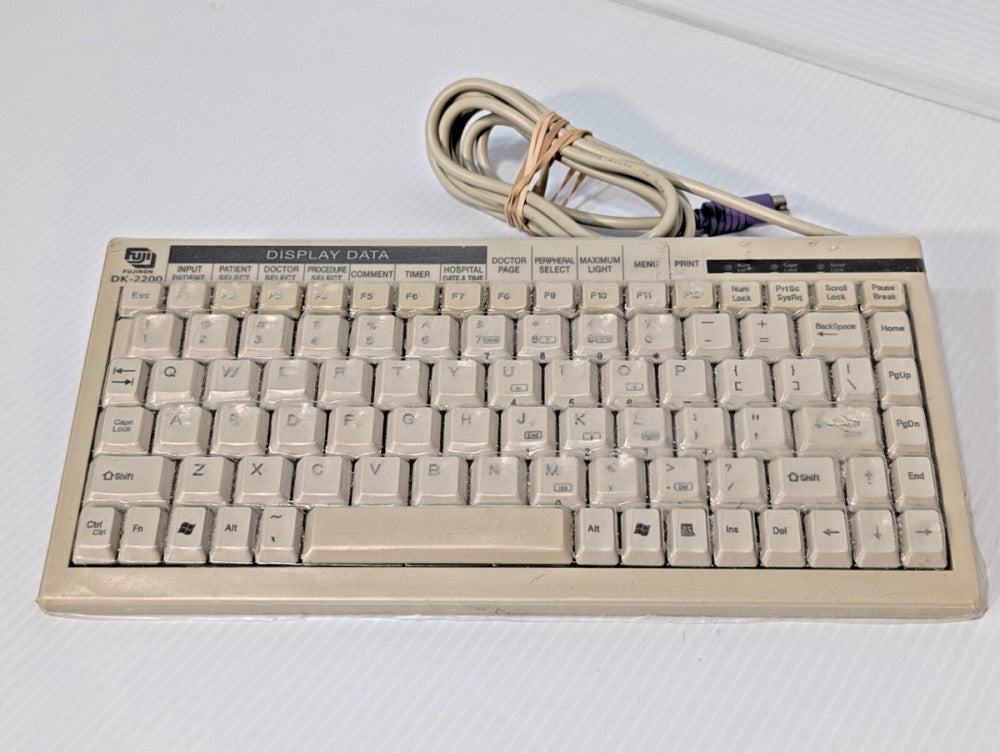 Fujinon DK-2200 Hospital Medical Keyboard for Fujifilm System, Microsoft Windows