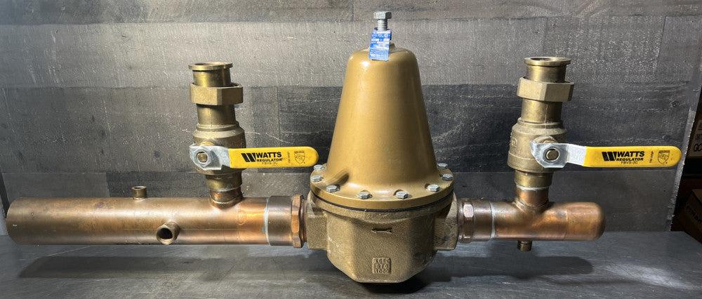 Nos Surplus WATTS - 223 Water Pressure Reducing Valve 2 in Pipe Size