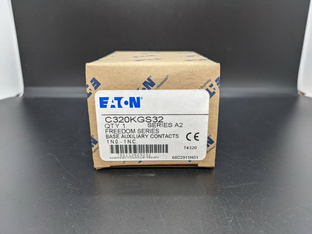 Eaton C320KGS32 Size 3 Aux Contact 1NO 1NC Cutler Hammer