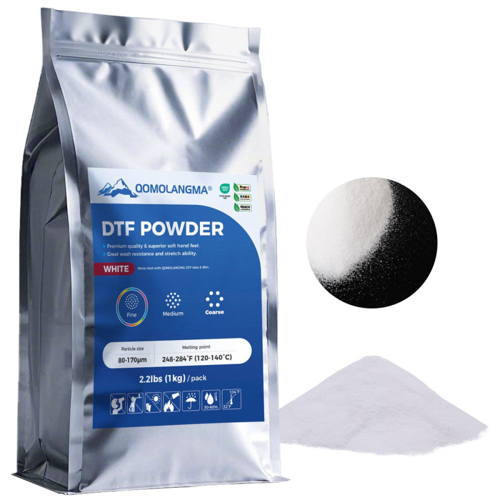 1KG DTF Powder Digital Transfer Hot Melt Adhesive Powder Direct to Film TPU Fine