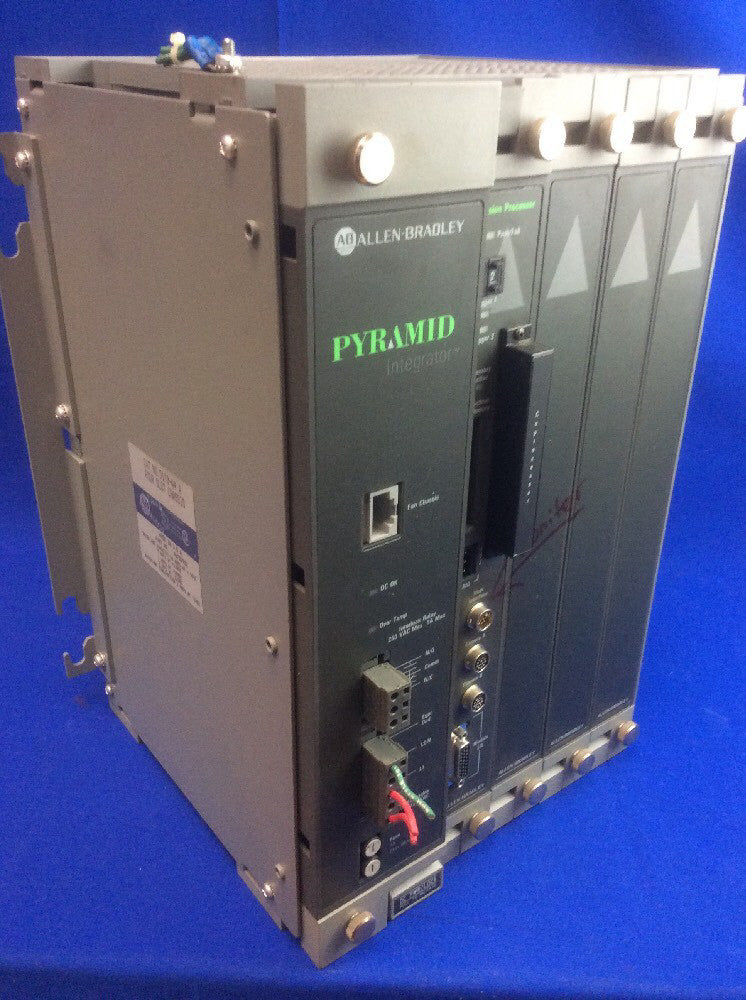 ALLEN BRADLEY 5370-CVIM VISION PROCESSOR + 5120-P1 POWER SUPPLY + 5110-A4 RACK