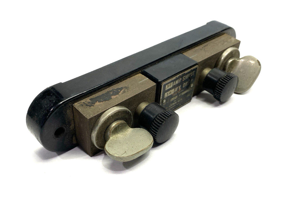 Weston Amp Shunt 10A 50mV Drop