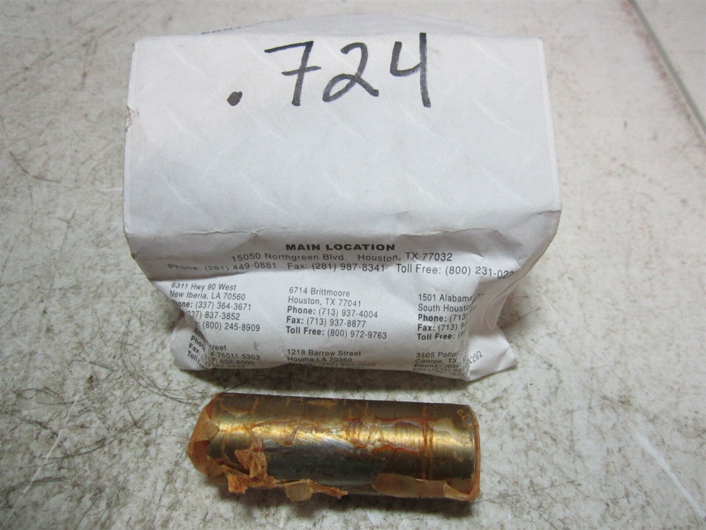 Vermont Gage (111172400) 0.724 Diameter Class ZZ Pin Gage